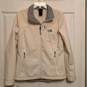 The North Face WINDWALL Full Zip Jacket Coat Soft Shell Medium Lightly Used